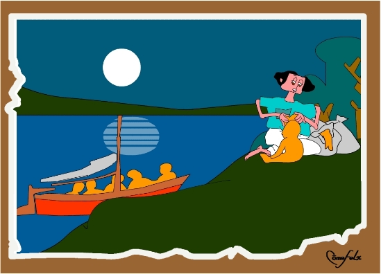illustration du conte le pamplito