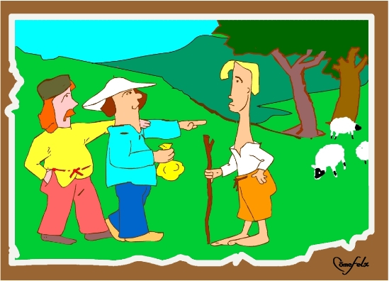 illustration du conte Bouchon