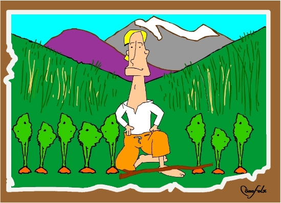 illustration du conte Bouchon