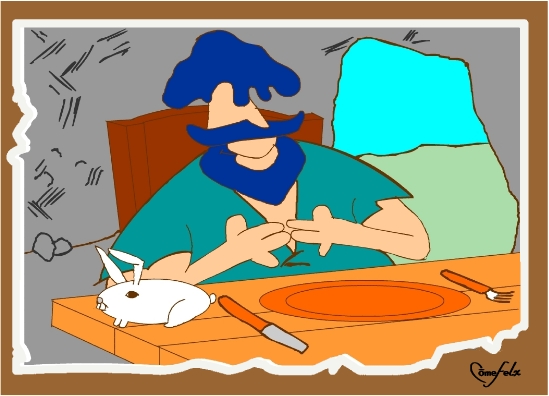 illustration du conte Bouchon